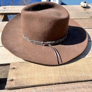Men’s Beaver Brand wool cowboy hat Size 7